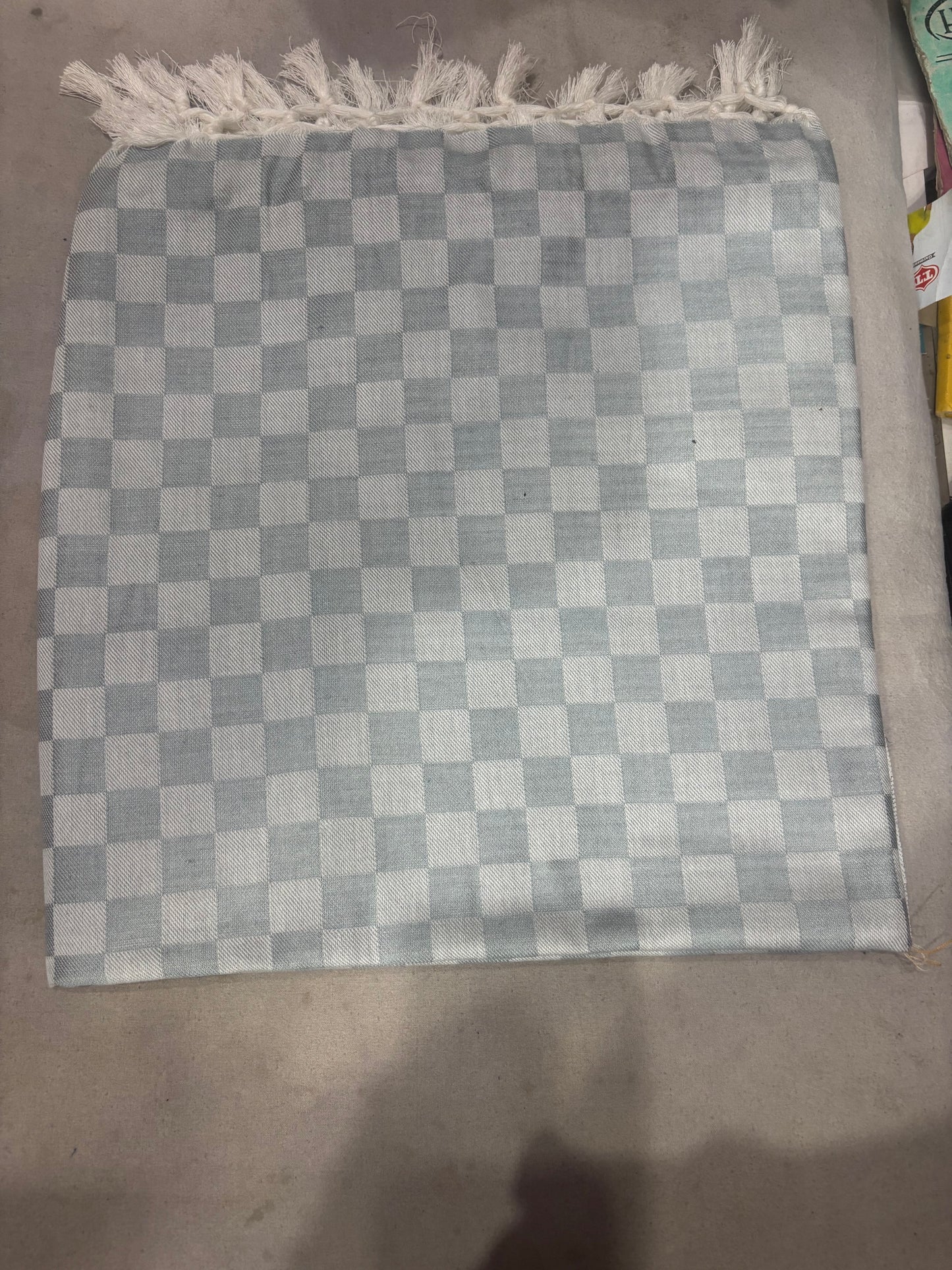 Bhagalpuri silk chadar with diferent shaded