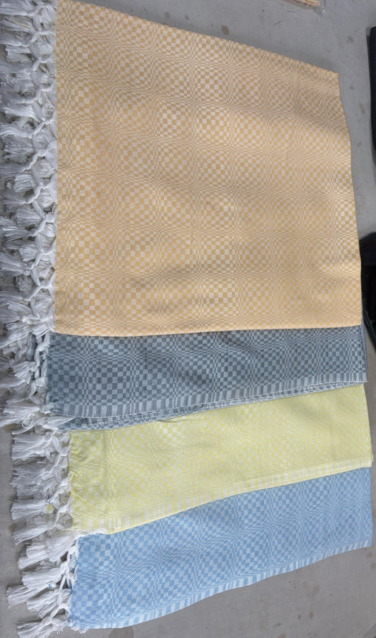 Bhagalpuri silk chadar with premium quality and shaded